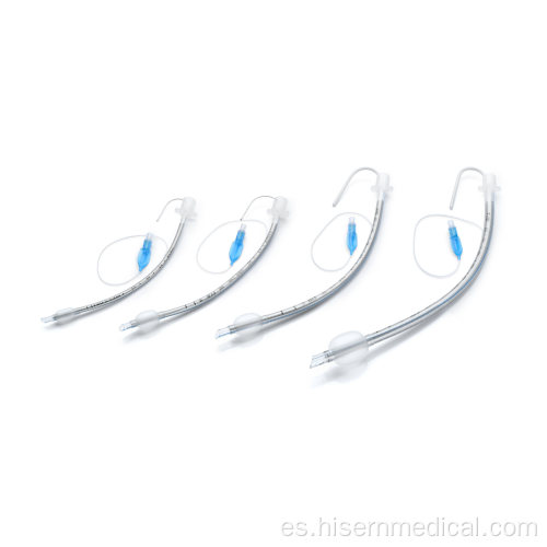 Tubo endotraqueal desechable con manguito (tipo reforzado)